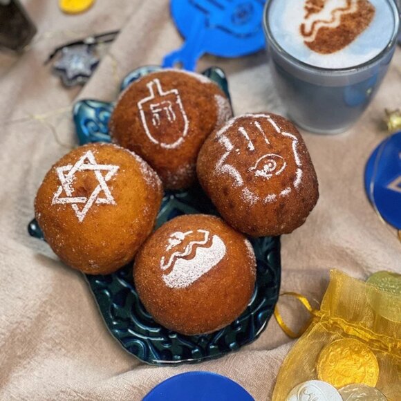 Set of 3 Reusable Hanukkah Stencils - Picture 16 of 16